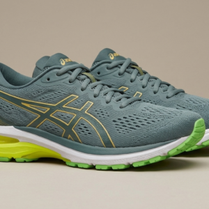 ASICS Gel-Cumulus / Gel-Nimbus Performance Running Shoe (Slate Grey/Lime Accent)